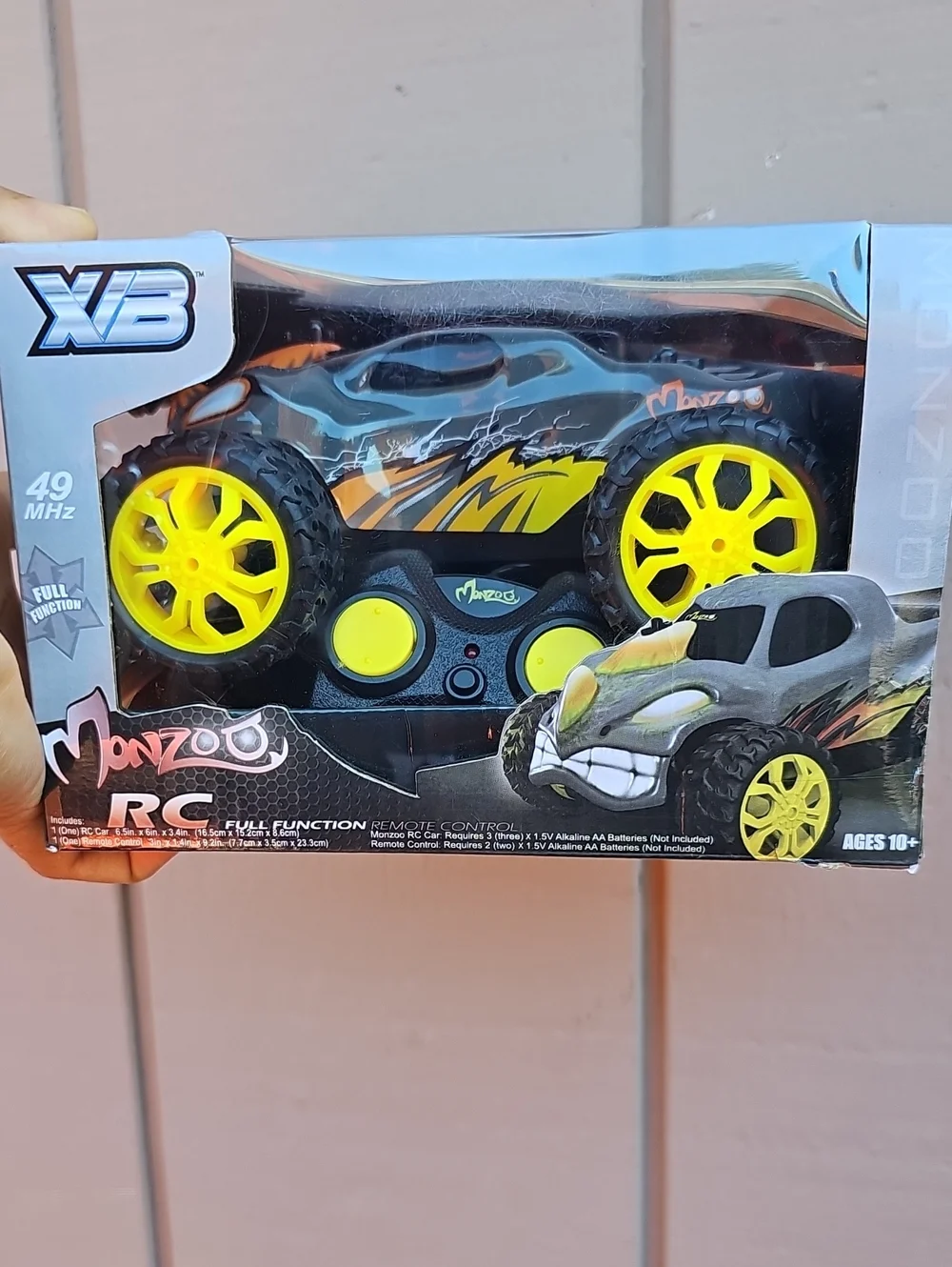 RC Kids Remote Control Monster Truck - Yellow